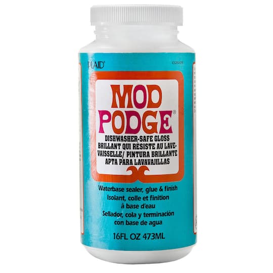 6 Pack: Mod Podge&#xAE; Dishwasher-Safe Gloss, 16oz.
